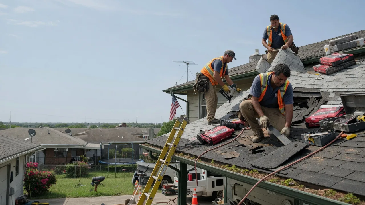 Roof Repair in Kaufman, TX near me